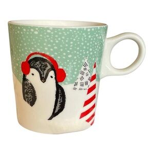 Starbucks 2016 Holiday Coffee Penguin Christmas Mug Cup 10 oz